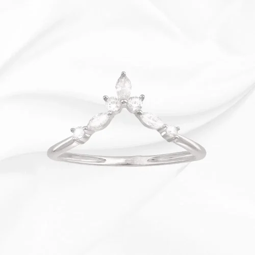 Alliance diadème diamants 0,22ct en or blanc 18k, L'Etabli du Bijoutier