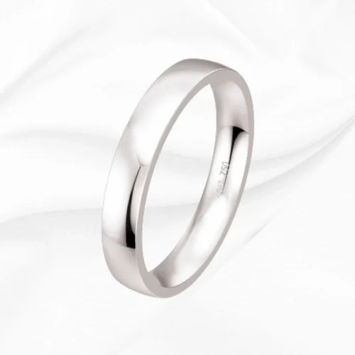 Alliance homme en or blanc 18k, promesse n°6, L'Etabli du Bijoutier, Haguenau