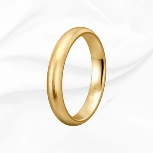 Alliance homme en or jaune 750/000, Luxury n°8, L'Etabli du Bijoutier Haguenau