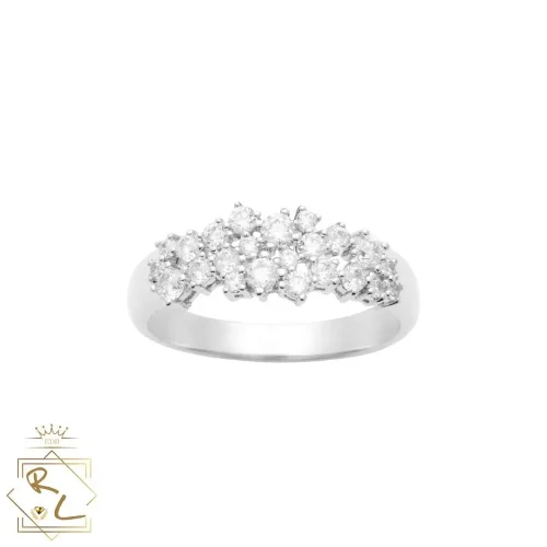 Bague en argent 925/000 et zirconiums, Astrella, L'Etabli du Bijoutier, Haguenau