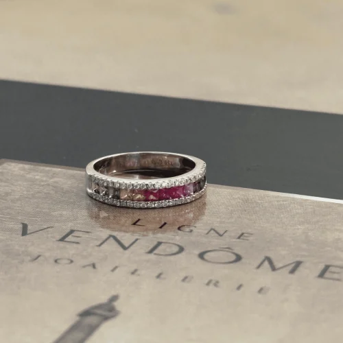 Bague Rainbow Ligne Vendome occasion, bijou de seconde main à Haguenau