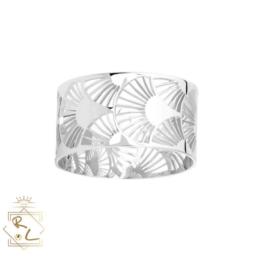 Bague motif ajoure en Or Blanc 750/000, L'Etabli du bijoutier, haguenau