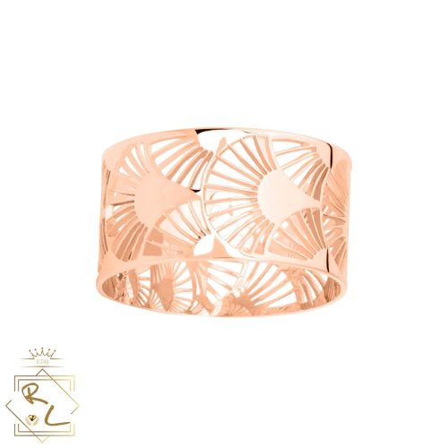 Bague motif ajoure en Or Rose 750/000, L'Etabli du bijoutier, haguenau