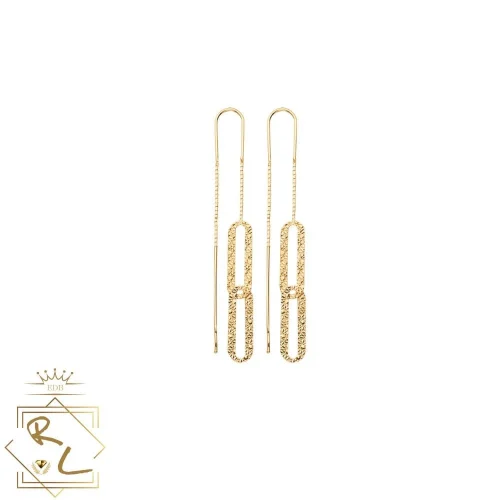 Boucles d'oreilles en or 18k effet martelé pour un style très tendance.