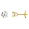 Boucles d'oreilles diamants, 1.40ct, en or jaune 18k, Annabelle, L'Etabli du Bijoutier, Haguenau