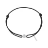 Bracelet cordon diamant serti clos 0.20ct, en or blanc 18k, Maddy n°2, L'Etabli du Bijoutier, Haguenau