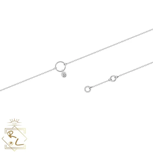 Bracelet fin en or blanc 750/000 et diamant, Clarté 2, L'Etabli du Bijoutier, Haguenau