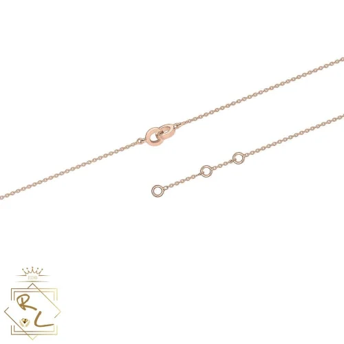 Bracelet lien en Or Rose 750/000, L'Etabli du Bijoutier, Haguenau