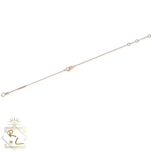 Bracelet lien en Or Rose 750/000, L'Etabli du Bijoutier, Haguenau