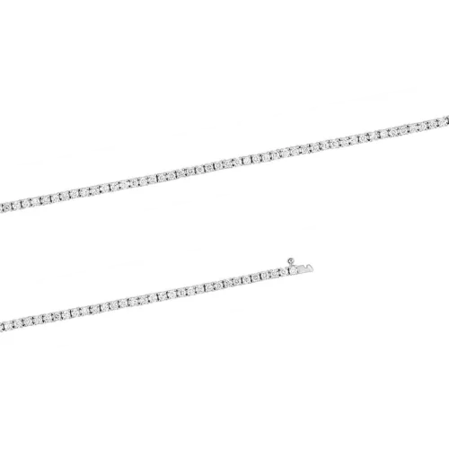 Bracelet rivière de diamants, 1.05ct, en or blanc 18k, Bella, L'Etabli du Bijoutier, Haguenau