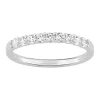 demi alliance diamants, 0.35ct en or blanc 18k, Tatiana L'Etabli du Bijoutier Haguenau