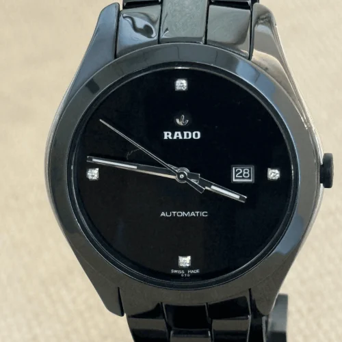 Montre Rado Céramique noire occasion, bijou de seconde main