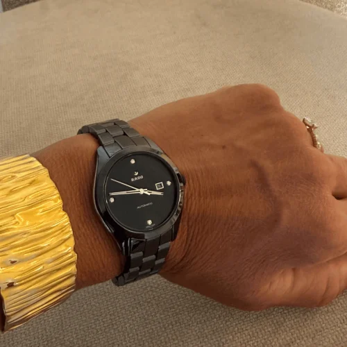 Montre Rado Céramique noire occasion, bijou de seconde main à Haguenau