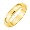 Profil de l’alliance demi jonc chanfreinée 4 mm