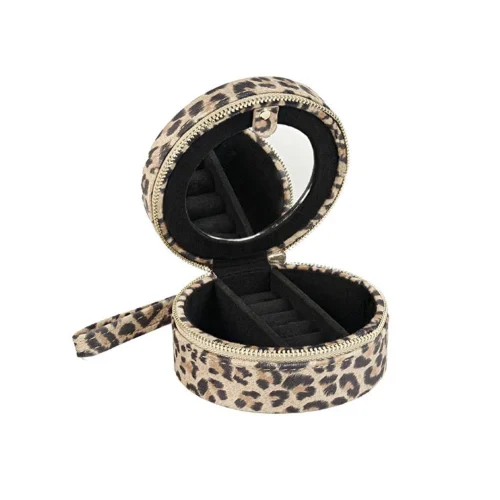 Coffret à bijoux léopard, le rangement idéal de vos bijoux pour vos voyages